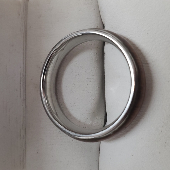 Silver tungsten ring - Picture 2 of 4